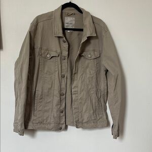 Jack & Jones Men's Khaki Jean Jacket